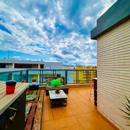 Attic Terrace 360 Moncofa Apartament Moncófar