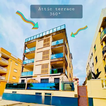Attic Terrace 360 Moncofa