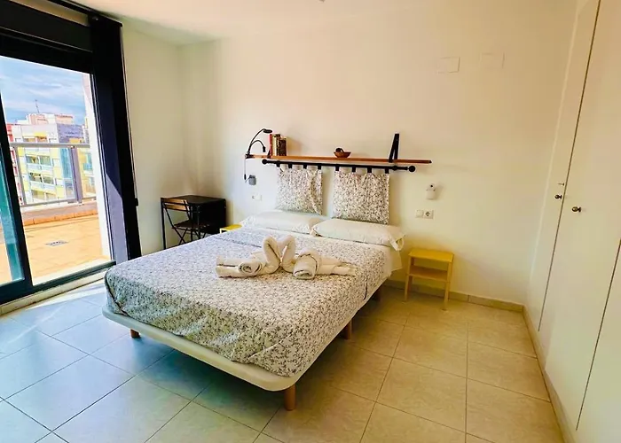 Attic Terrace 360 Moncofa Appartement