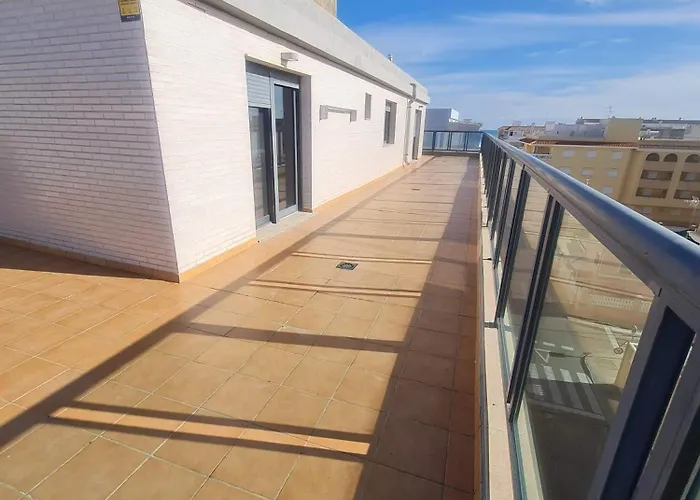 Attic Terrace 360 Moncofa Appartement