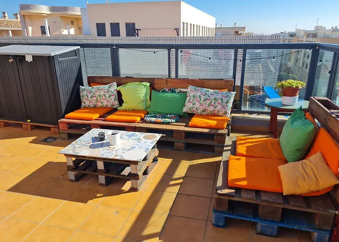 Attic Terrace 360 Moncofa Appartement *